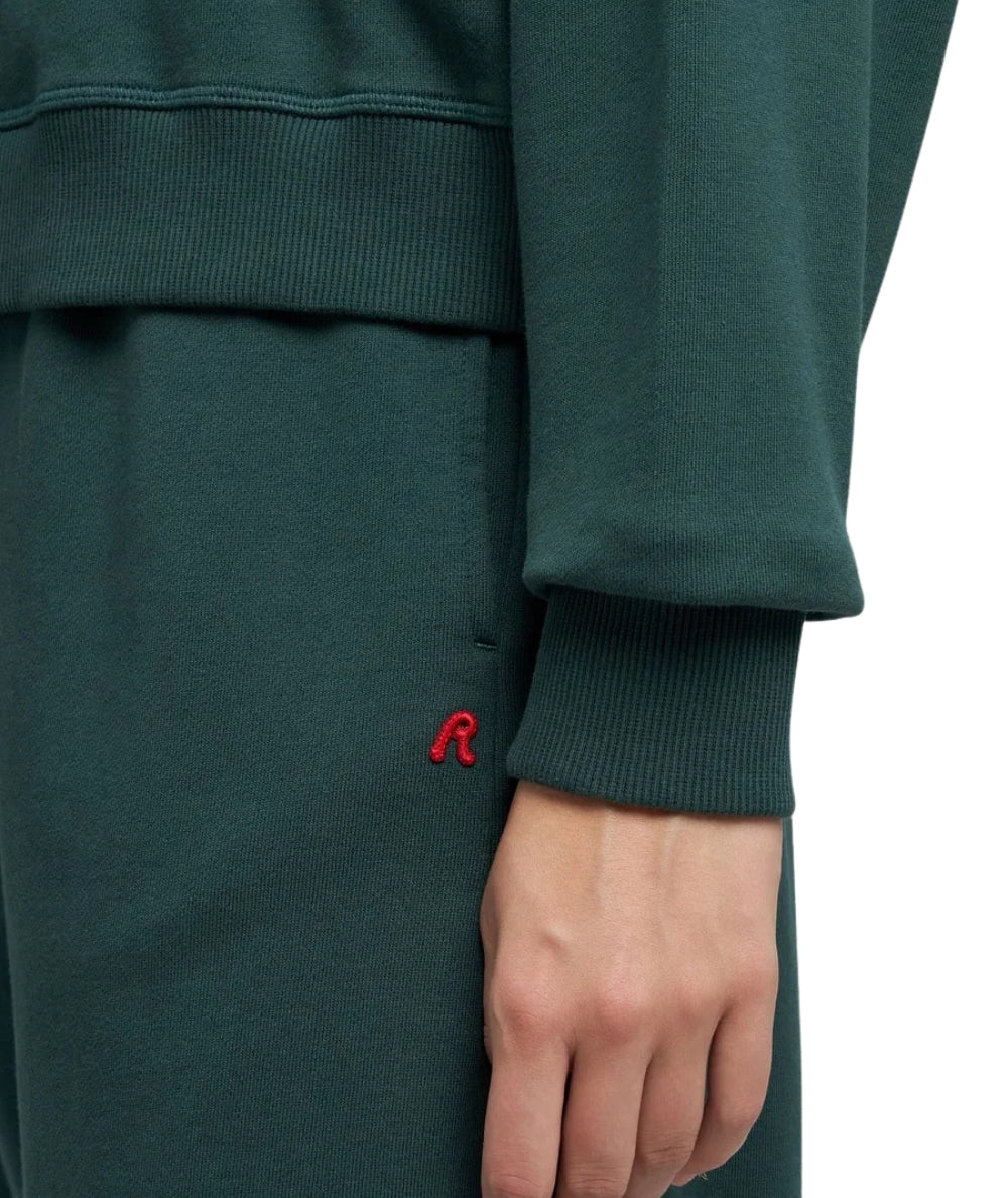 Replay Felpa Girocollo W3461C.000.23808 Verde 