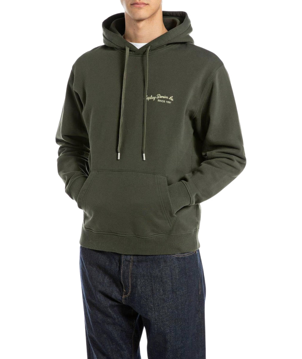 Replay Felpa M3185.000.23040P Verde Militare