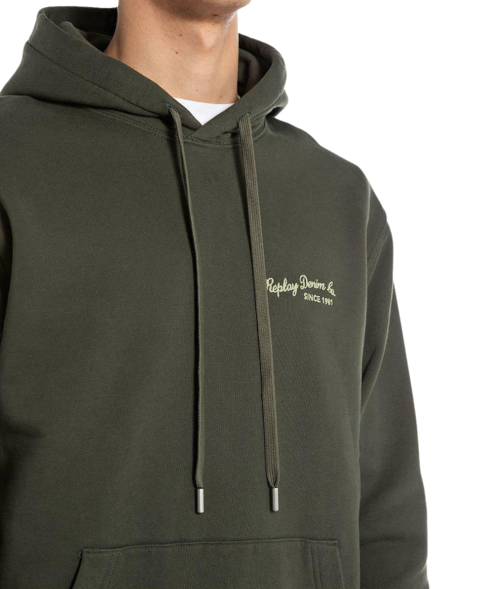 Replay Felpa M3185.000.23040P Verde Militare