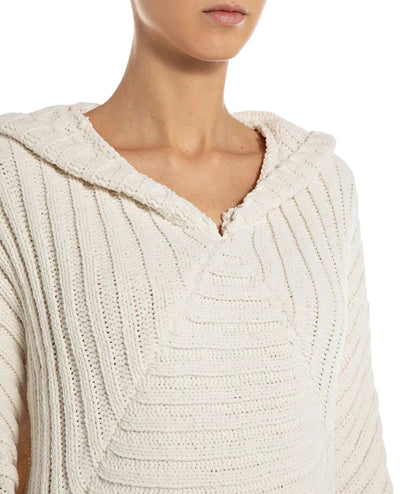 Replay Felpa a Coste in Ciniglia DK3907.000.G22926 Bianco