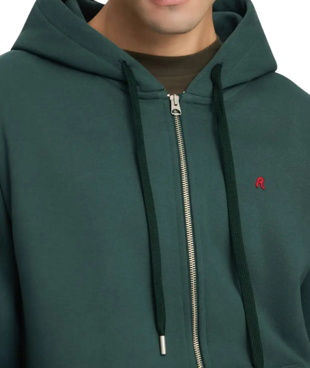 Replay Felpa con Cappuccio Full Zip M3107.000.23736P Verde
