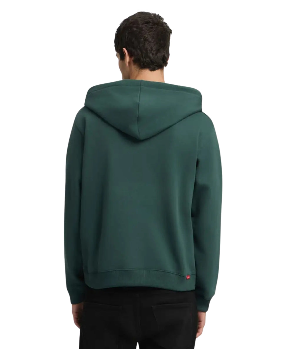 Replay Felpa con Cappuccio Full Zip M3107.000.23736P Verde