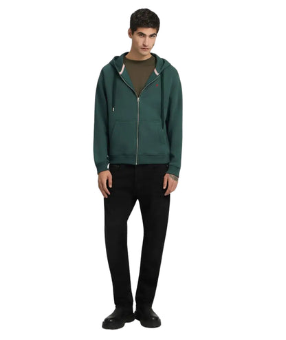 Replay Felpa con Cappuccio Full Zip M3107.000.23736P Verde