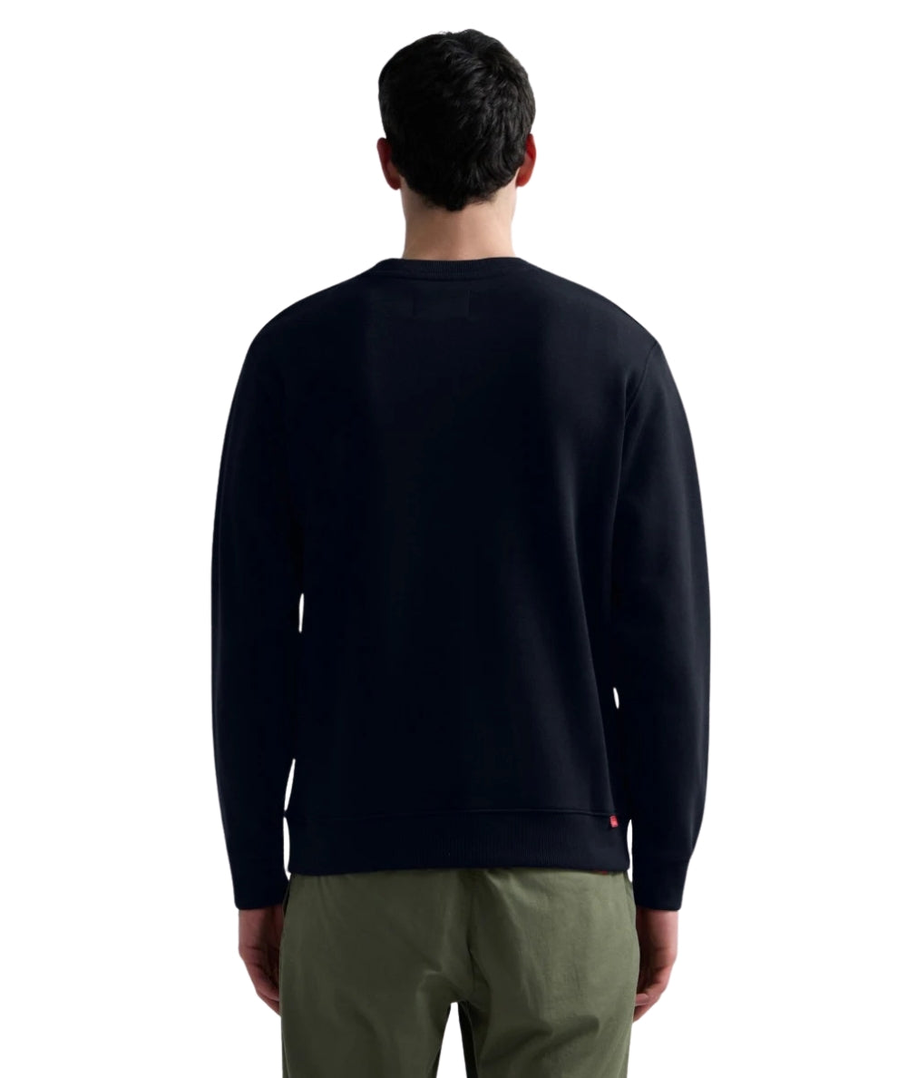 Replay Felpa con Girocollo in Cotone M3106.000.23802 Blu Scuro