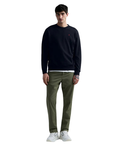 Replay Felpa con Girocollo in Cotone M3106.000.23802 Blu Scuro
