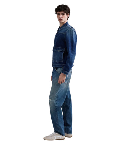 Replay Giacca con Tasche in Denim MV881.000.795100 Denim