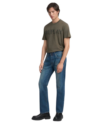 Replay Jeans Deryck Regular Fit M1039R.000.814836 Blu Scuro