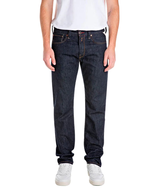 Replay Jeans Regular Fit Deryck M1039R.000.81407A Blu Scuro