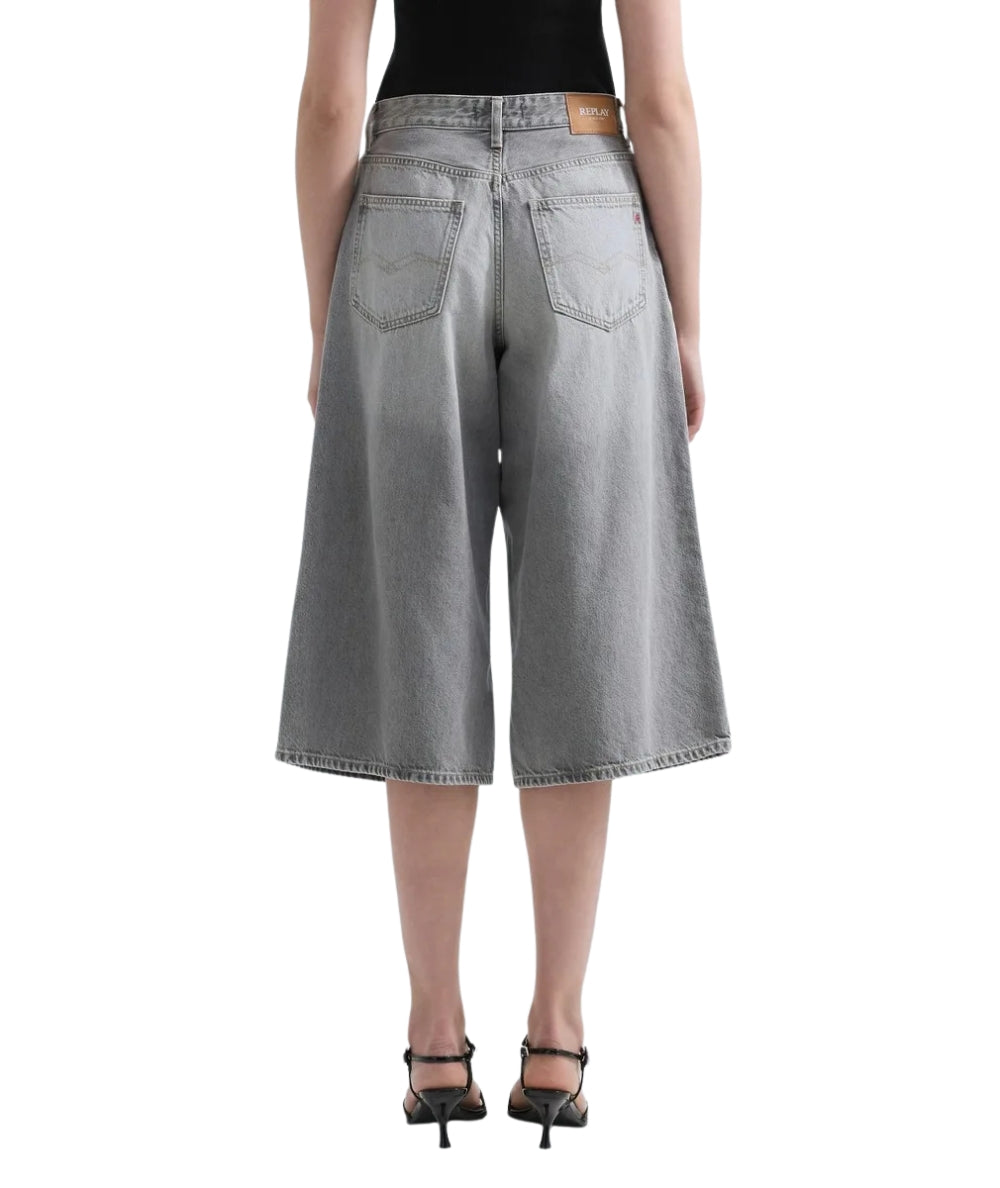 Replay Jeans Vivyette Baloon Fit WA547.000.804 123 Grigio Chiaro