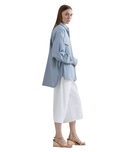 Replay Jeans Vivyette Baloon Fit WA547.000.858001D Bianco Naturale 