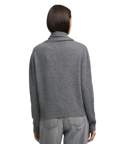 Replay Maglia con Collo a Sciarpa DK3923.000.G22726 Grigio