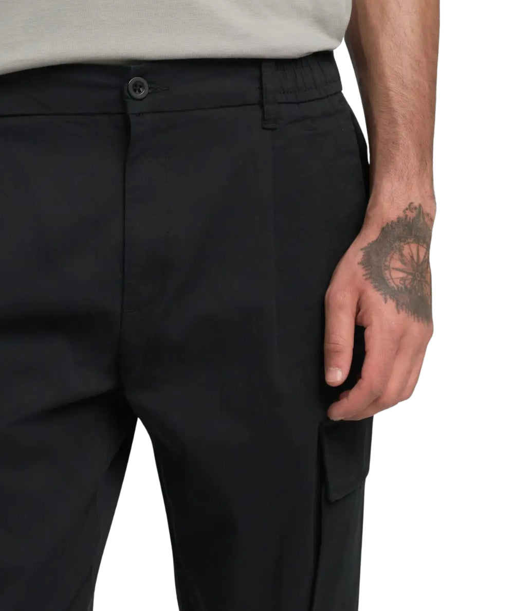 Replay Pantalone Cargo Adhann M9015C.000.84999 Nero