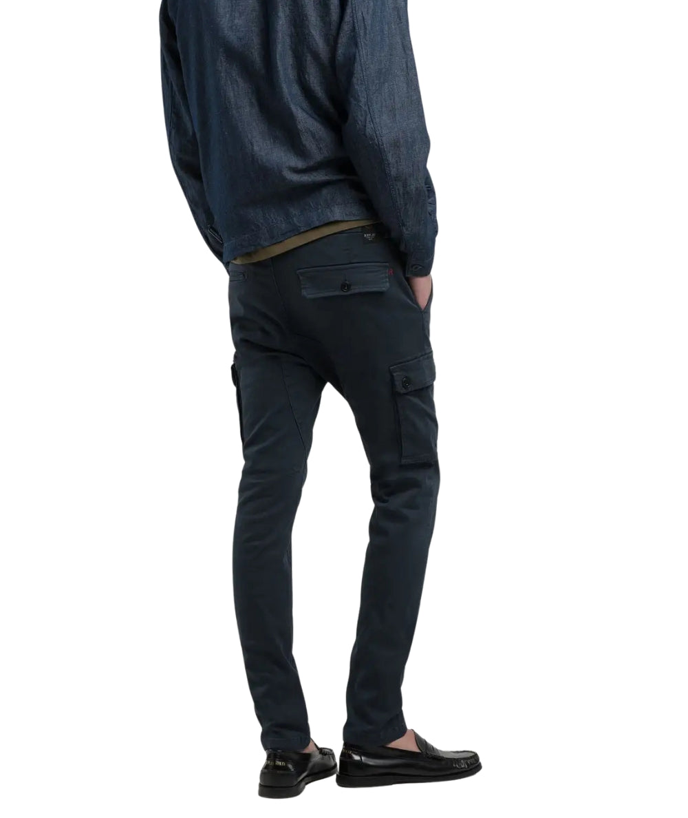 Replay Pantalone Jaan Slim Fit M9649E.000.8366197 Blu
