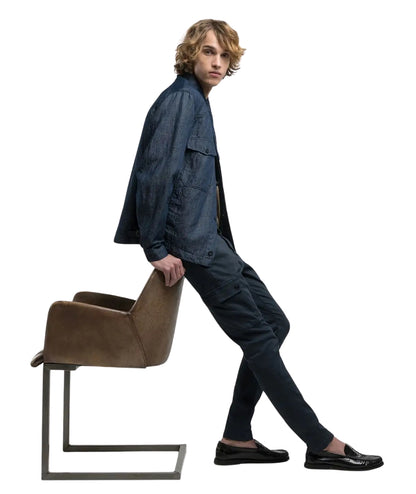 Replay Pantalone Jaan Slim Fit M9649E.000.8366197 Blu