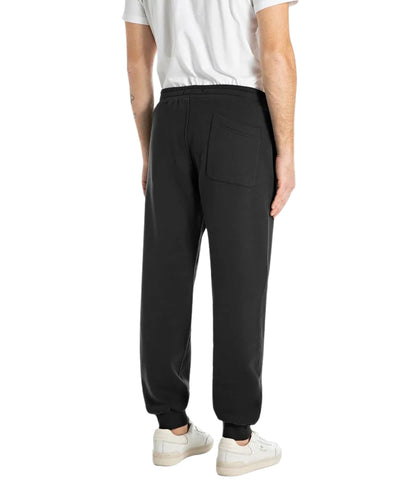 Replay Pantalone Jogger in Felpa M9031.000.23736P Nero