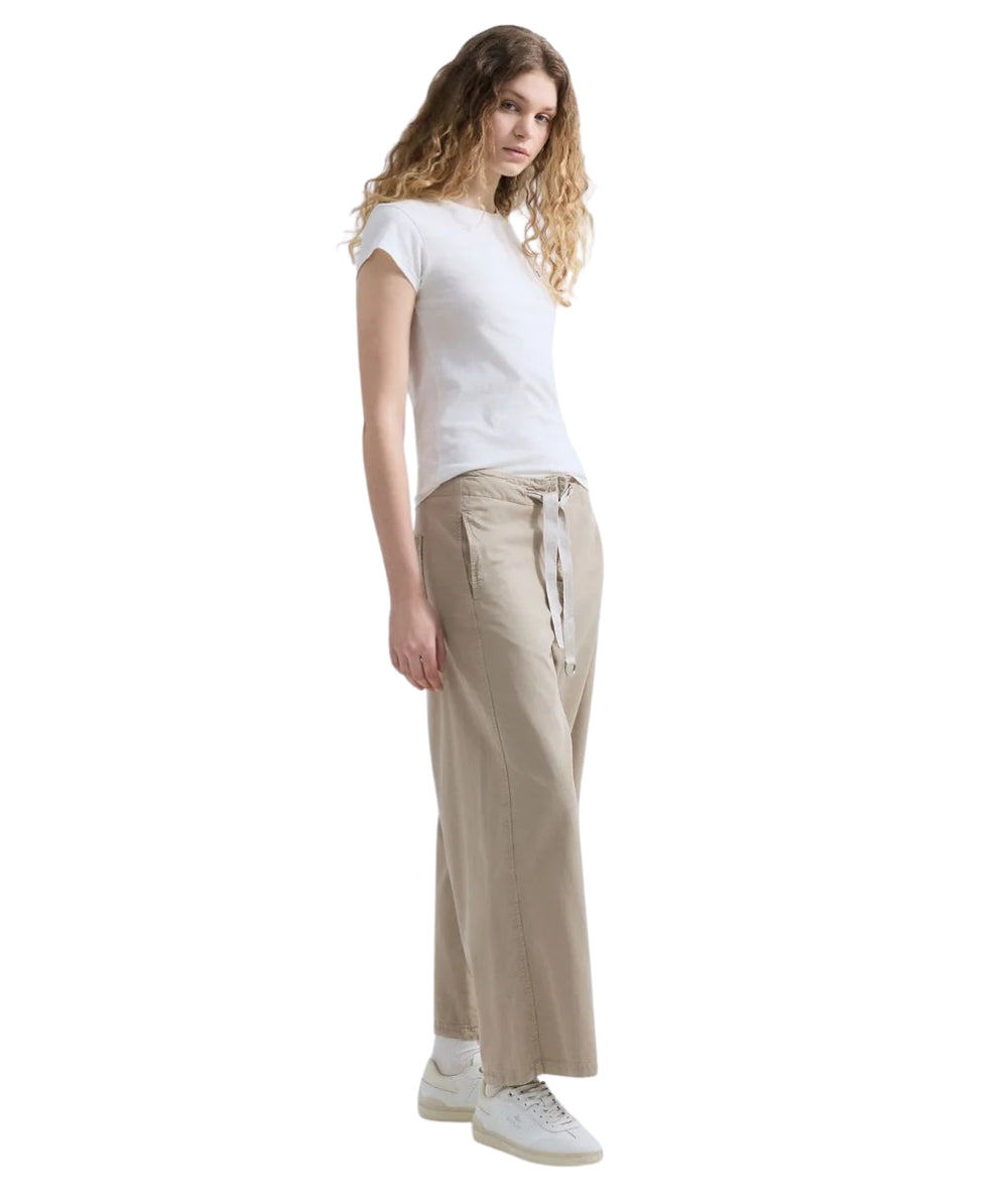 Replay Pantalone con Coulisse in Twill W8195.000.85530G Beige