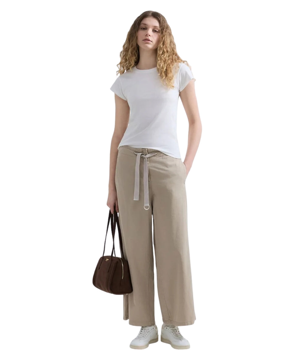 Replay Pantalone con Coulisse in Twill W8195.000.85530G Beige