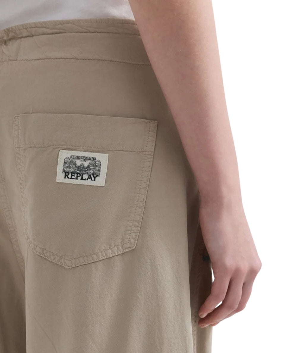 Replay Pantaloni Casual Donna In Maglia – Vestibilità Rilassata