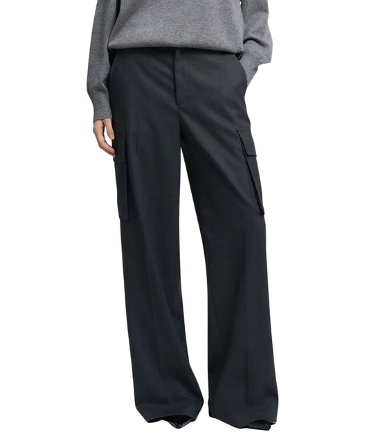 Replay Pantalone con Tasconi W8175.000.52842 Grigio Scuro Melange