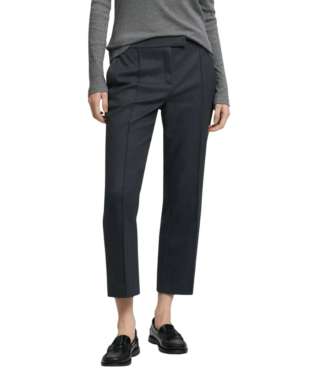 Replay Pantaloni Cropped Slim Fit W8170.000.52842 Grigio Scuro Melange 