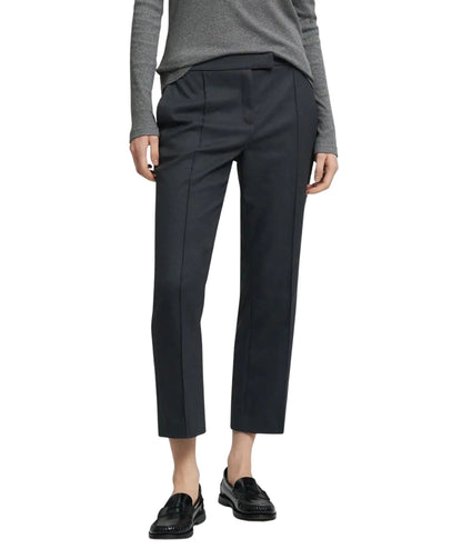 Replay Pantaloni Cropped Slim Fit W8170.000.52842 Grigio Scuro Melange 