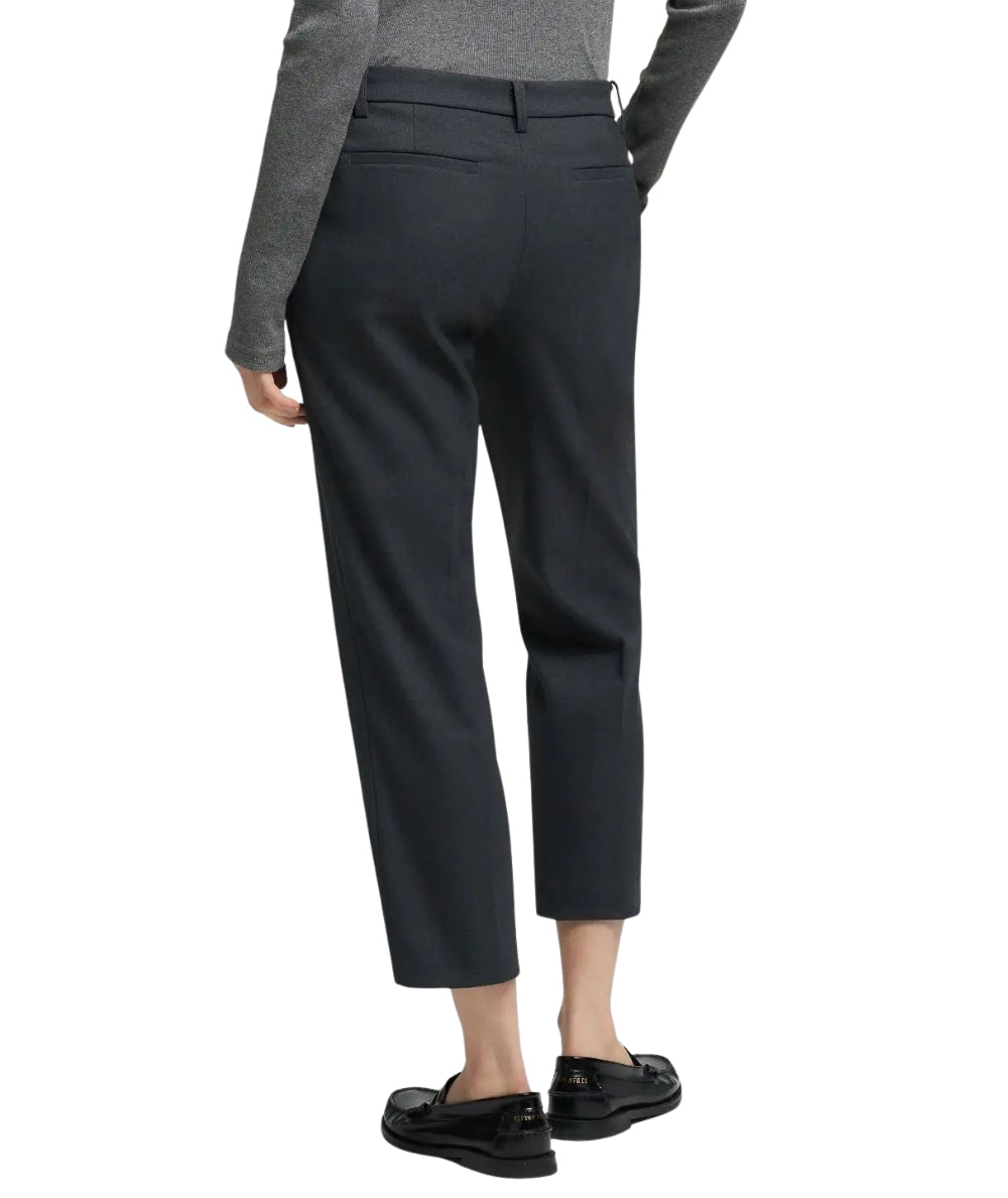 Replay Pantaloni Cropped Slim Fit W8170.000.52842 Grigio Scuro Melange 
