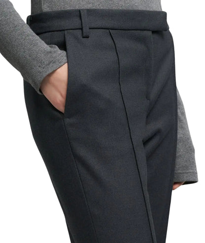 Replay Pantaloni Cropped Slim Fit W8170.000.52842 Grigio Scuro Melange 