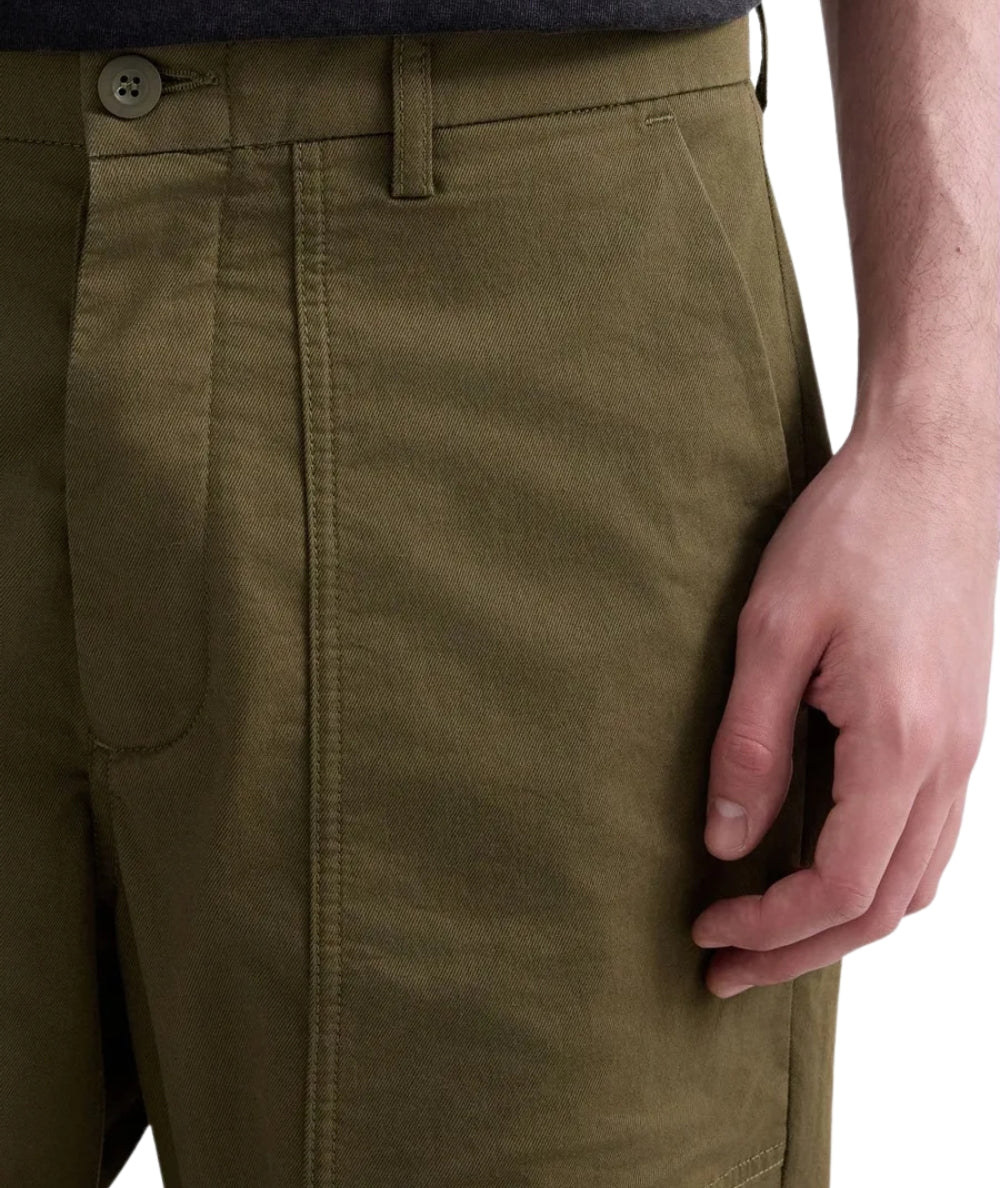 Replay Pantaloni Relaxed Fit in Twill M9058.032.85517 Verde