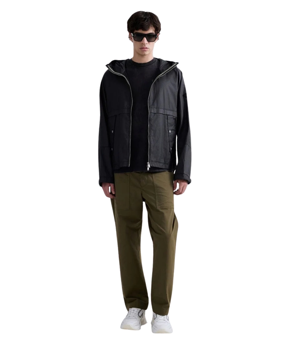 Replay Pantaloni Relaxed Fit in Twill M9058.032.85517 Verde