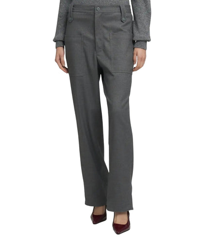 Replay Pantaloni in Twill di Misto Vi W8136.000.52842 Grigio Medio Melange