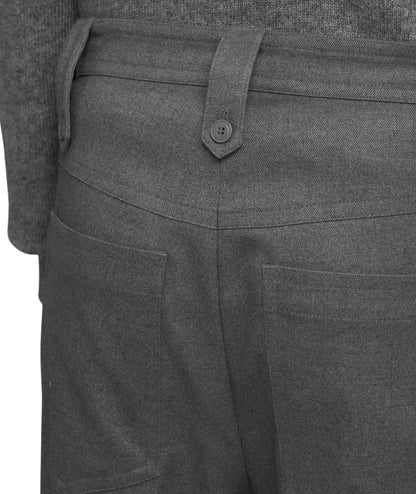 Replay Pantaloni in Twill di Misto Vi W8136.000.52842 Grigio Medio Melange