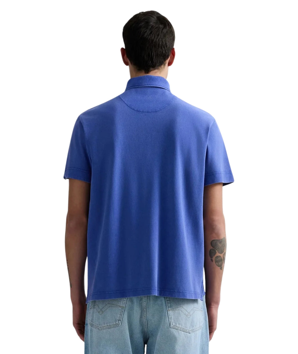 Replay Polo in Cotone Piquet M3431A.000.22696M Blu Royal