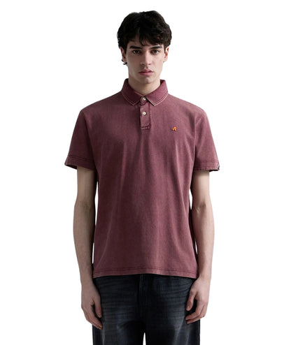 Replay Polo in Cotone Piquet M3431A.000.22696M Marrone