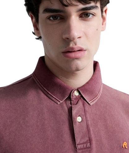 Replay Polo in Cotone Piquet M3431A.000.22696M Marrone