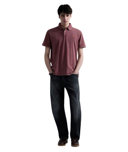 Replay Polo in Cotone Piquet M3431A.000.22696M Marrone