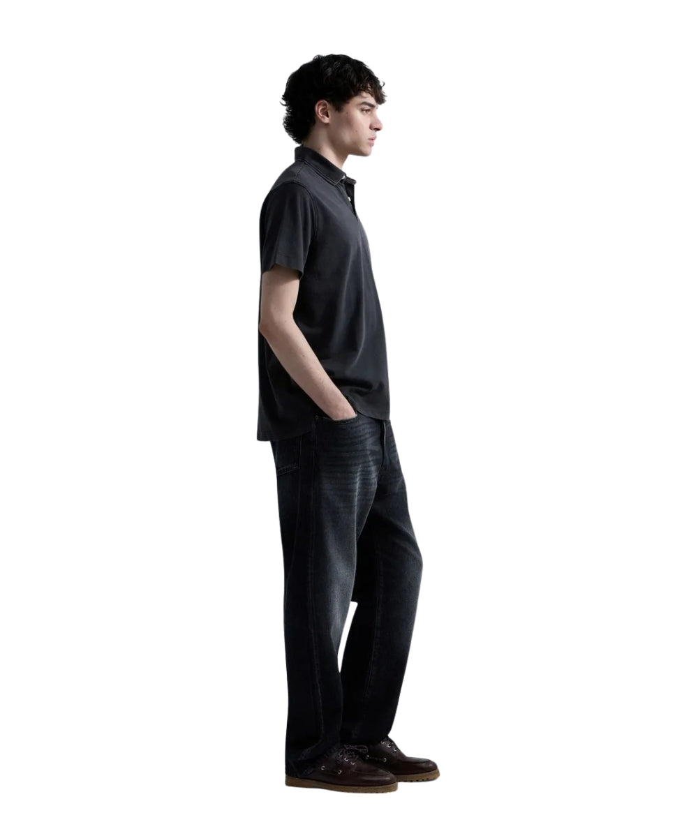 Replay Polo in Cotone Piquet M3431A.000.22696M Nero