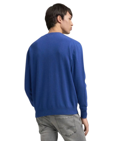 Replay Pullover Girocollo UK4852.000.G22726S Blu Elettrico