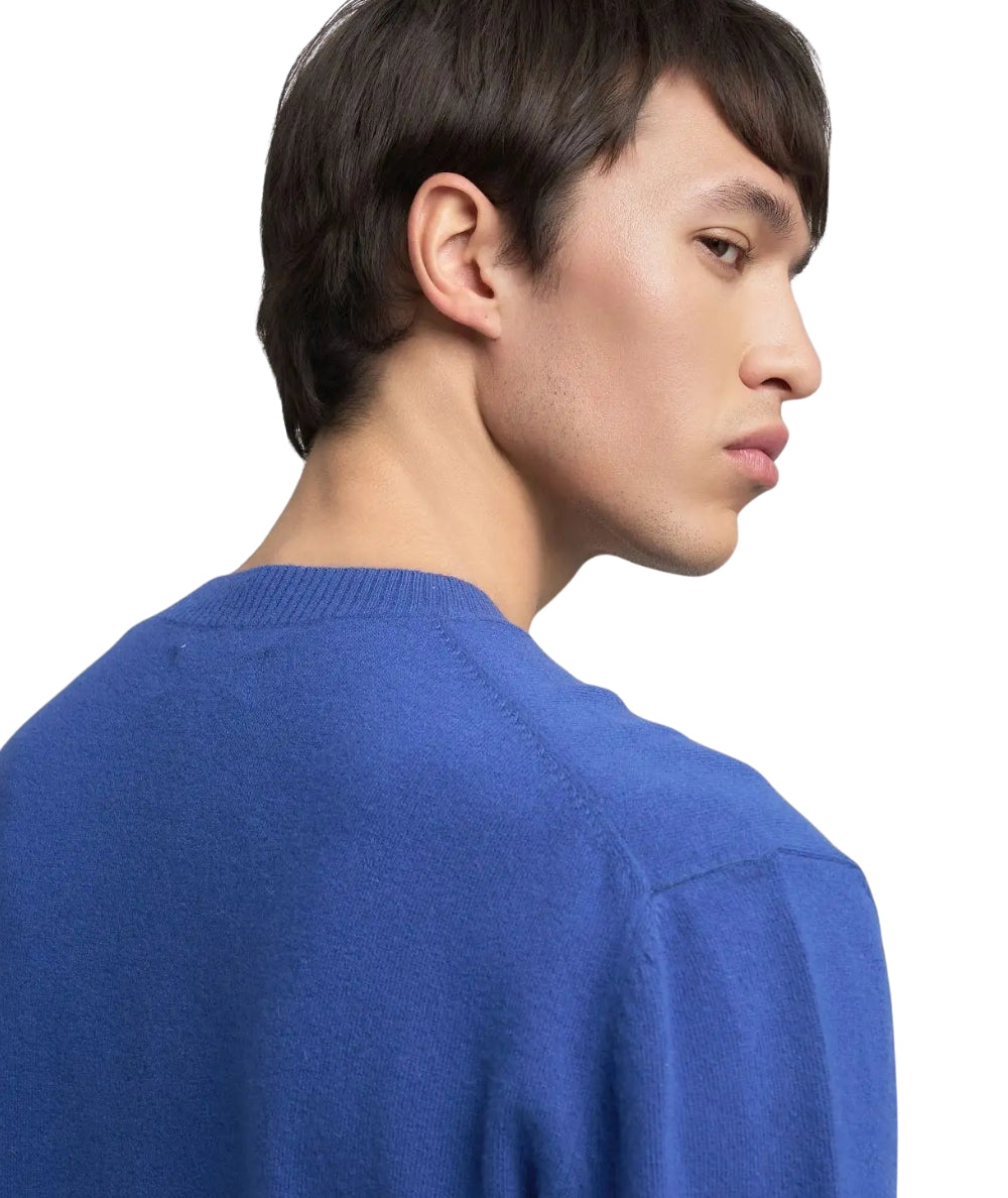 Replay Pullover Girocollo UK4852.000.G22726S Blu Elettrico