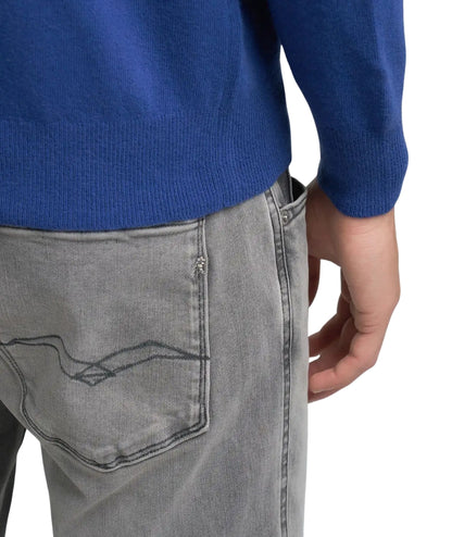 Replay Pullover Girocollo UK4852.000.G22726S Blu Elettrico