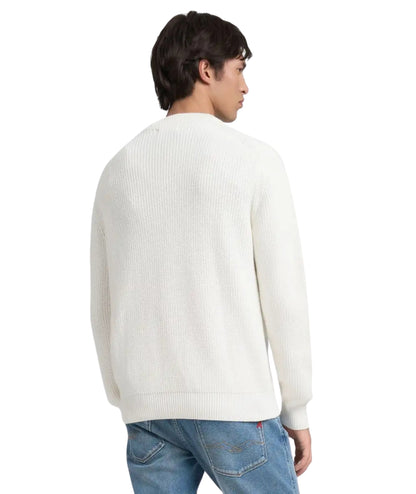 Replay Pullover Girocollo a Costine UK4722.000.G23788 Bianco