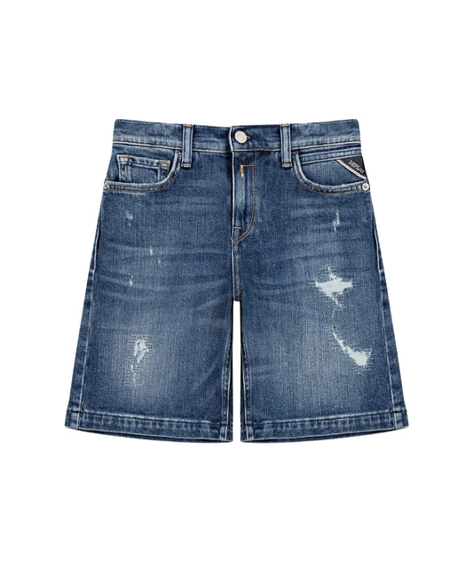 Replay & Sons Bermuda Cinque Tasche in Denim SB9555.050.915408 Denim Medio