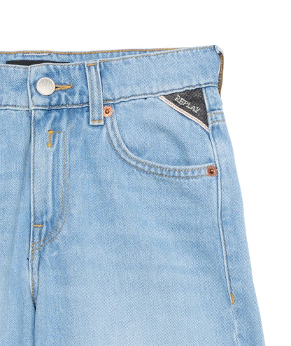 Replay & Sons Bermuda Cinque Tasche in Denim SB9Z1S.052.830201 Denim Chiaro