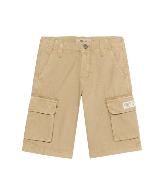 Replay & Sons Bermuda Con Tasche in Cotone SB9552.050.85552G Beige