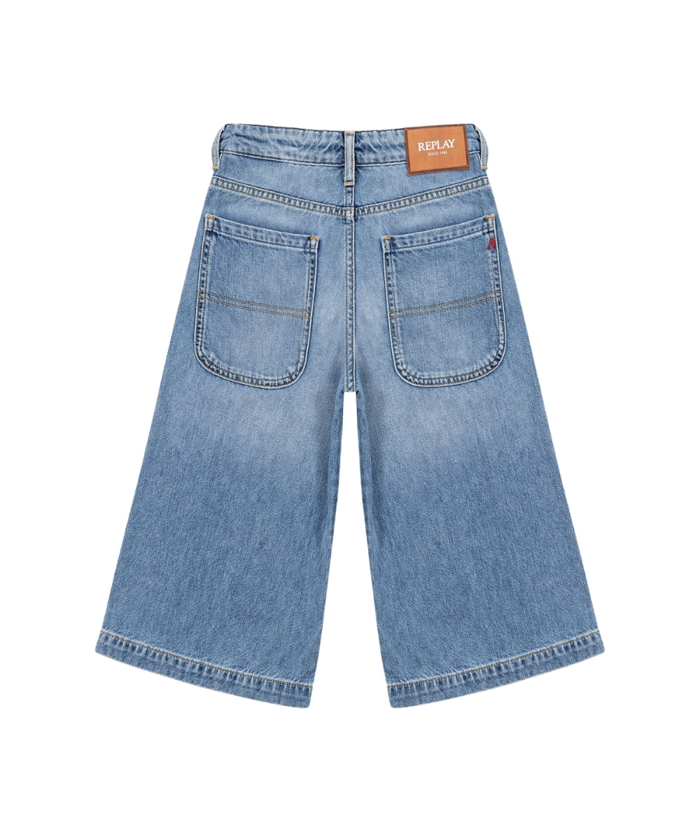 Replay & Sons Bermuda Loose Fit in Denim SG9651.050.820466 Denim Chiaro