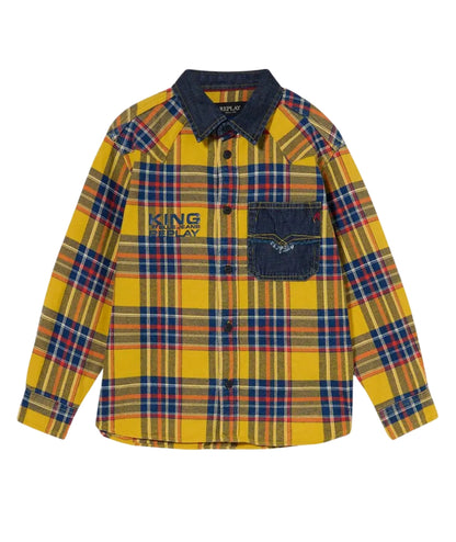 Replay & Sons Camicia Check in Cotone SB1125.050.52858 Multicolore