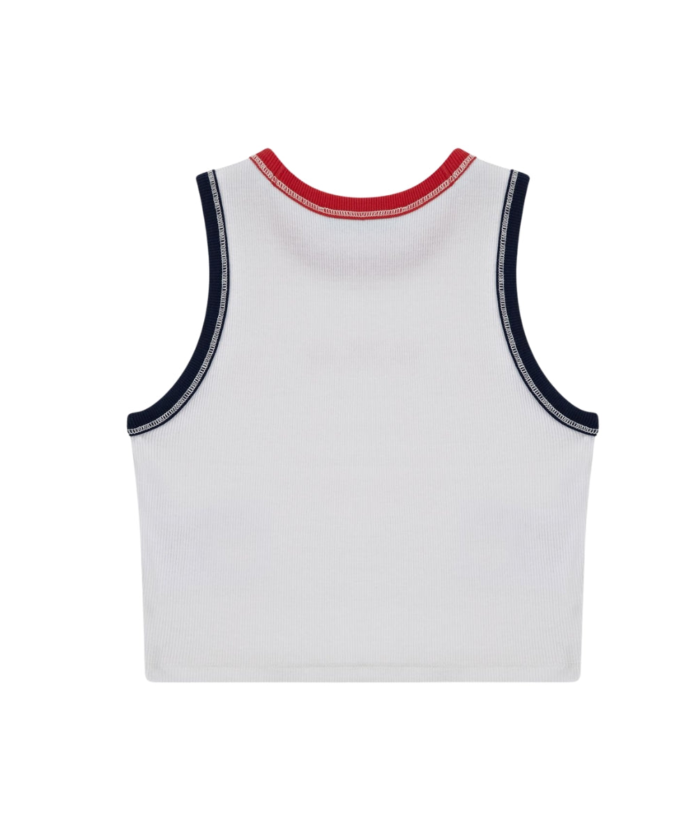 Replay & Sons Canotta a Costine Sottili SG7633.050.23684 Bianco