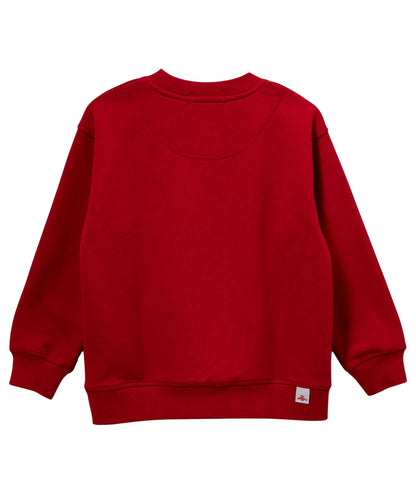 Replay & Sons Felpa Girocollo con Ricamo SB2074.050.23706 Rosso