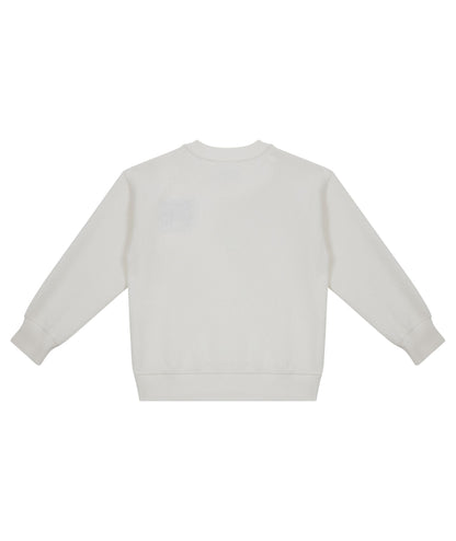 Replay & Sons Felpa Girocollo con Scritta SB2074.052.24076 Bianco