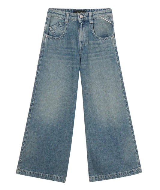 Replay & Sons Jeans Isodhe Wide Leg SG9450.050.762355 Denim Chiaro