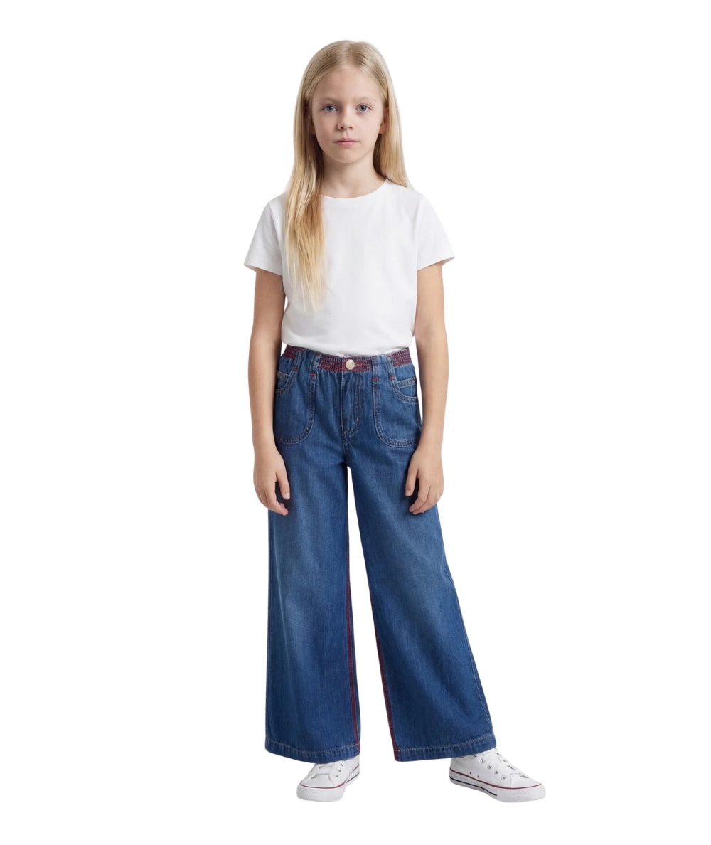 Replay & Sons Jeans Wide Leg in Denim Aidyna SG9457.050.898460 Denim Scuro